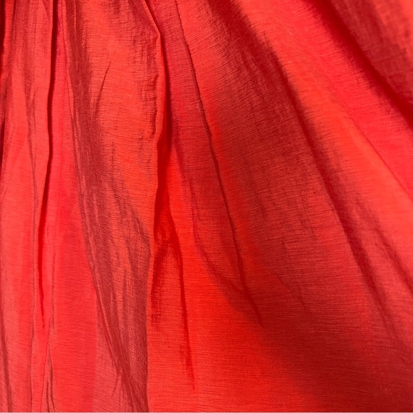 Coldwater Creek | Dark Orange Textured A-Line Dress Size 16 NWT - Picture 4 of 9